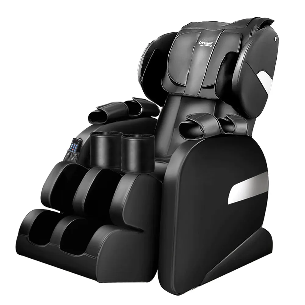 100W Electric Massage Chair - Black