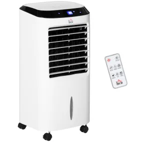 10L Multifunction Three Speed Air Cooler With Remote Control White