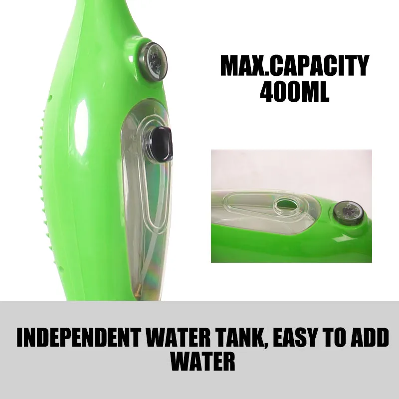 12 in 1 Multi Foldable 1300W Steam Mop with Accessories