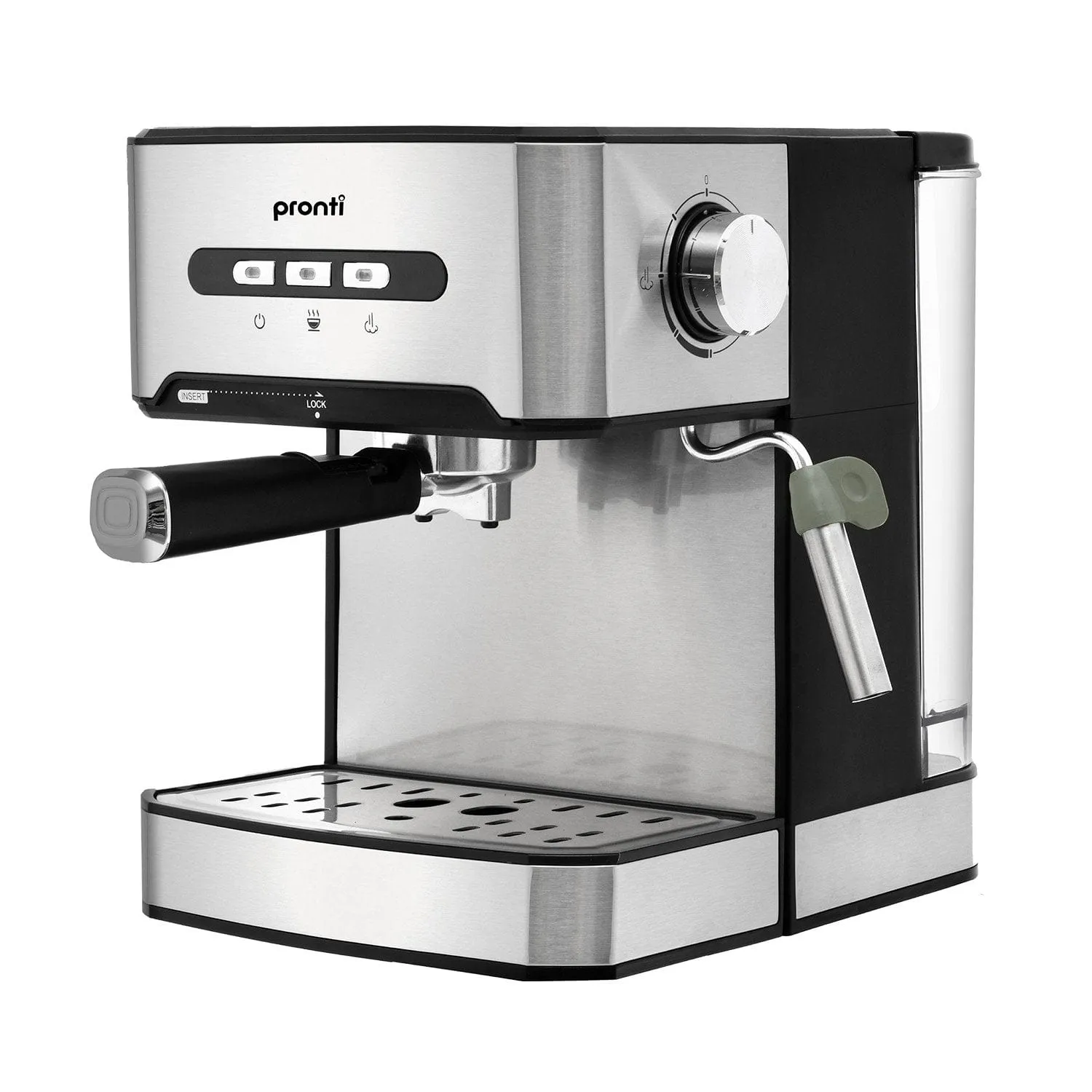 1.6L Automatic Coffee Espresso Machine with Steam Frother