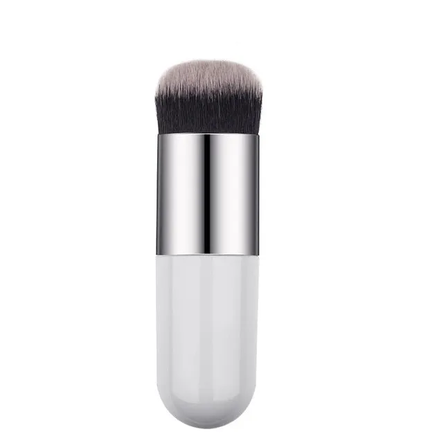 1pc Professional Chubby Pier Foundation Brush 5Color Makeup Brush Flat Cream Makeup Brushes Professional Cosmetic Make-up Brush