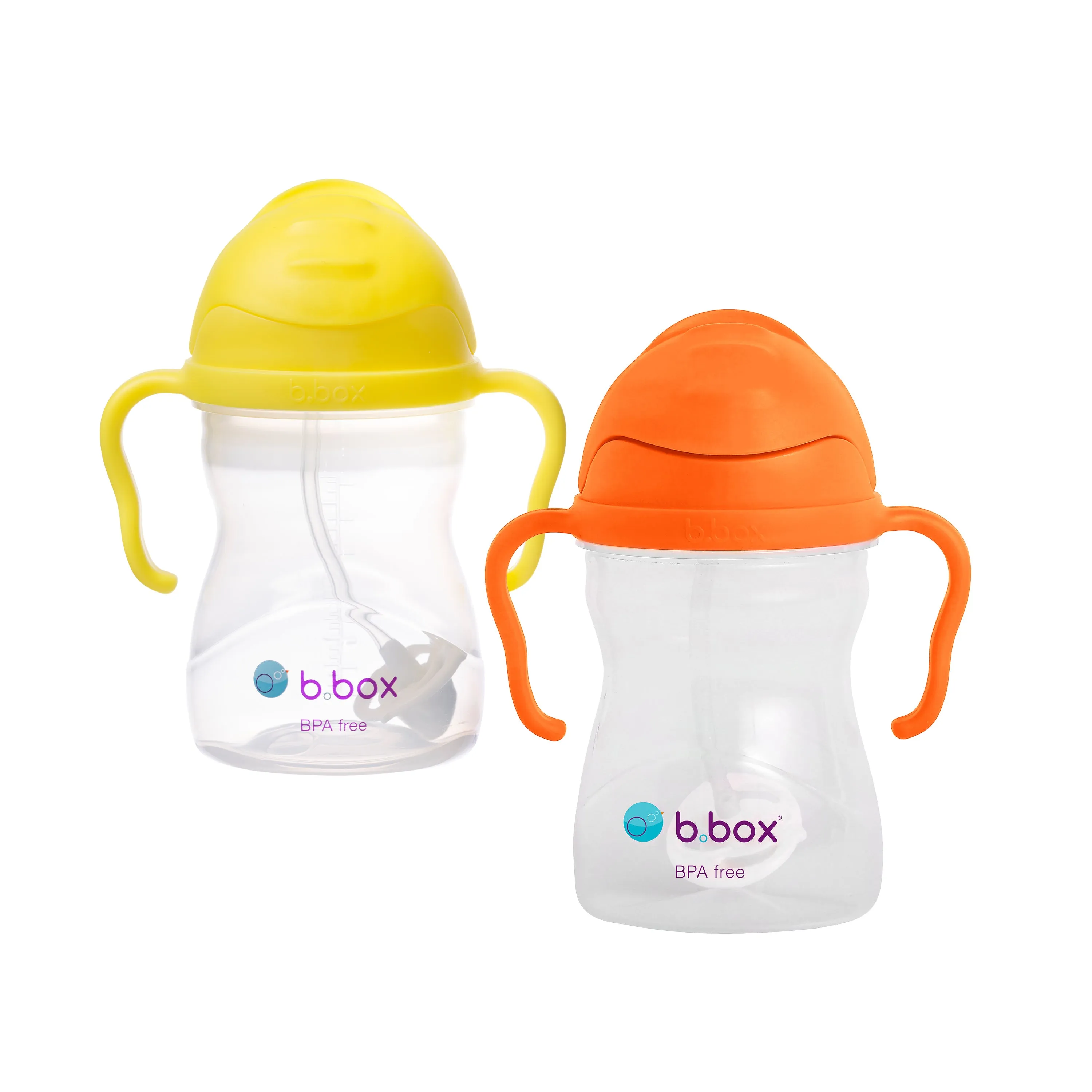 2 pack sippy cup - lemon   orange zing