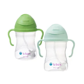 2 pack sippy cup - pistachio   apple