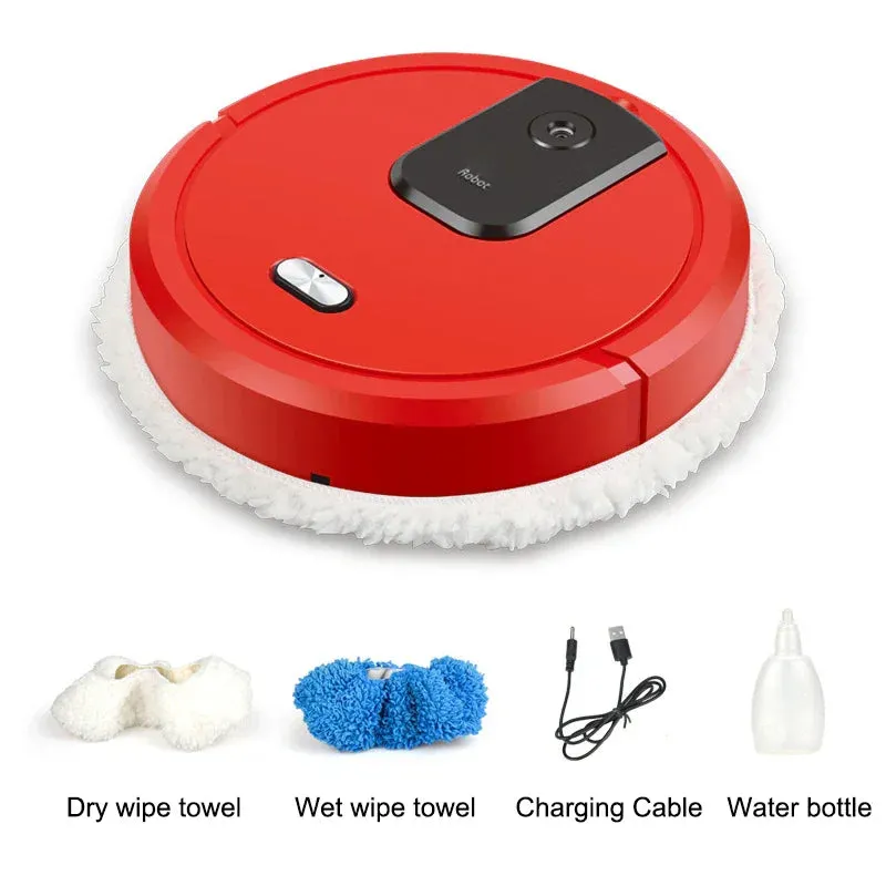 2024 Smart Robot Vacuum Cleaner Sweeping & Mop with Humidifying Spray - Rechargeable Robot Home Appliance, Pet Friendly - Perfect Gift for Your Sweet Home, Family & Friends