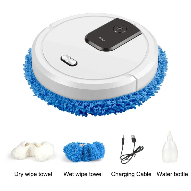 2024 Smart Robot Vacuum Cleaner Sweeping & Mop with Humidifying Spray - Rechargeable Robot Home Appliance, Pet Friendly - Perfect Gift for Your Sweet Home, Family & Friends