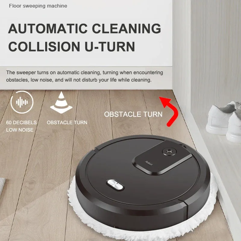 2024 Smart Robot Vacuum Cleaner Sweeping & Mop with Humidifying Spray - Rechargeable Robot Home Appliance, Pet Friendly - Perfect Gift for Your Sweet Home, Family & Friends