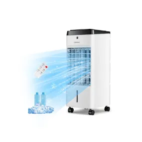 3-in-1 Evaporative Air Cooler with 4 Modes-White