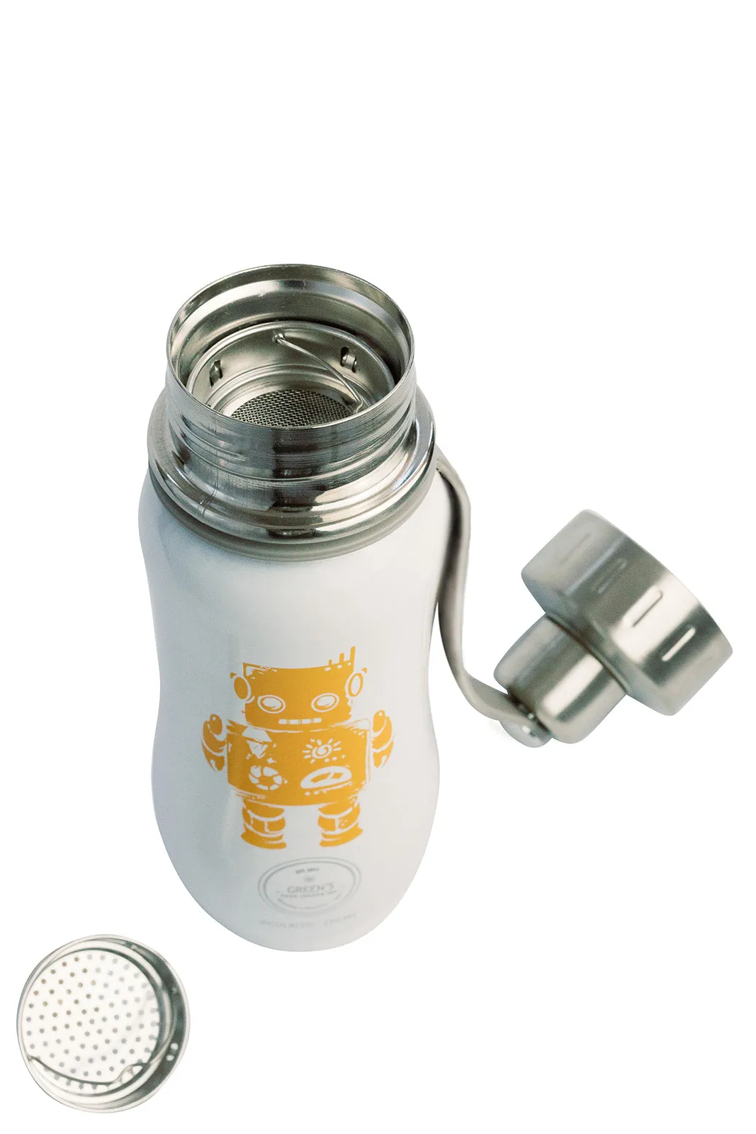 350 ml 'Robbie Robot' White