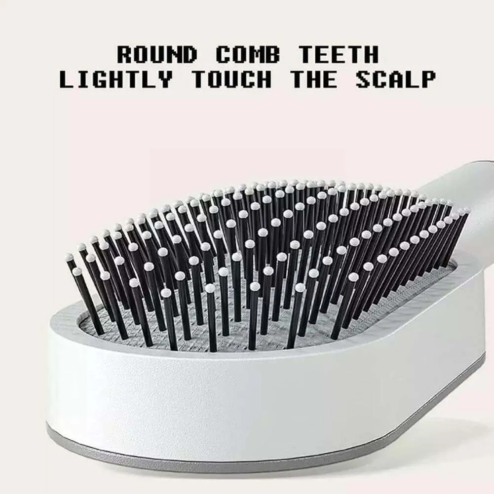 3D Self-Cleaning Hair Growth Comb for Women - Scalp Massager & Anti-Hair Loss Brush