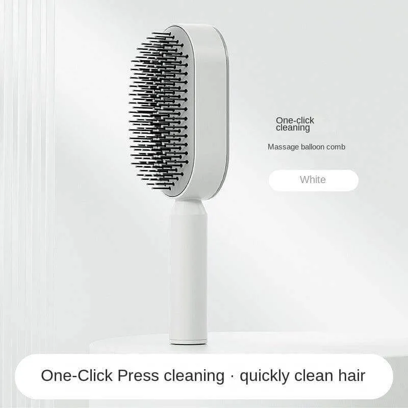 3D Self-Cleaning Hair Growth Comb for Women - Scalp Massager & Anti-Hair Loss Brush