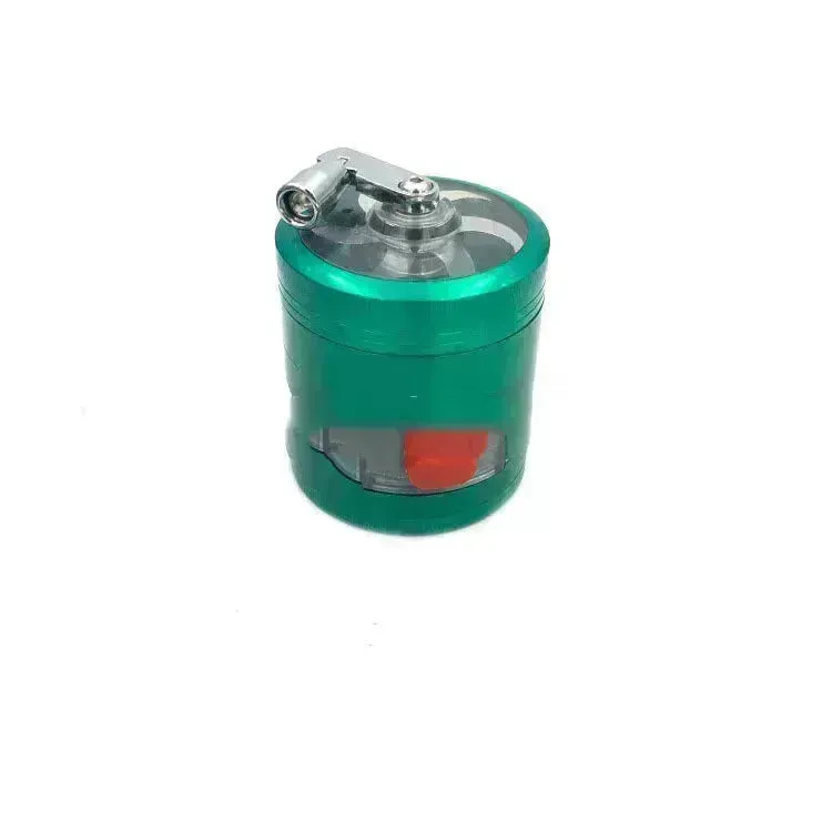 4 layer Hand Crank Cigar Grinder Cigarette shredder