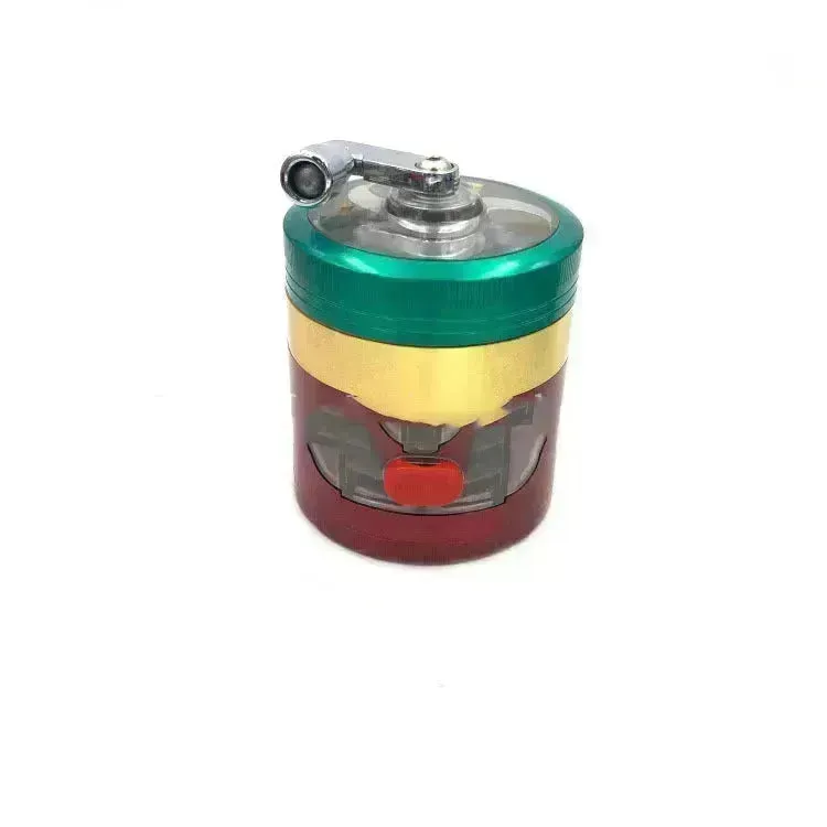 4 layer Hand Crank Cigar Grinder Cigarette shredder