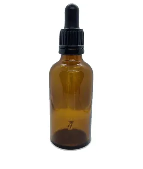 50ml Amber Glass Bottle