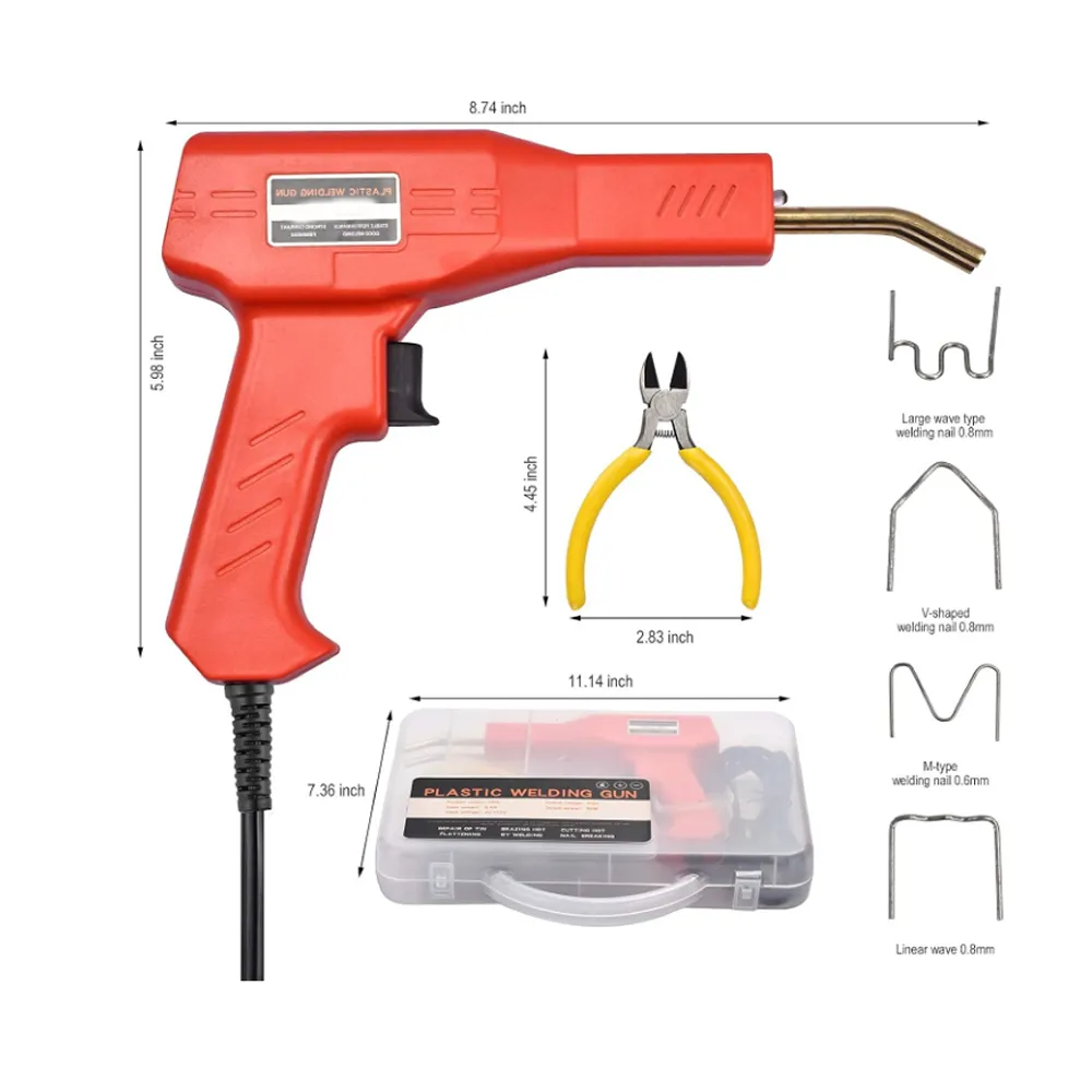 50W Hot Stapler Welding Repair Gun Kit JG20375314