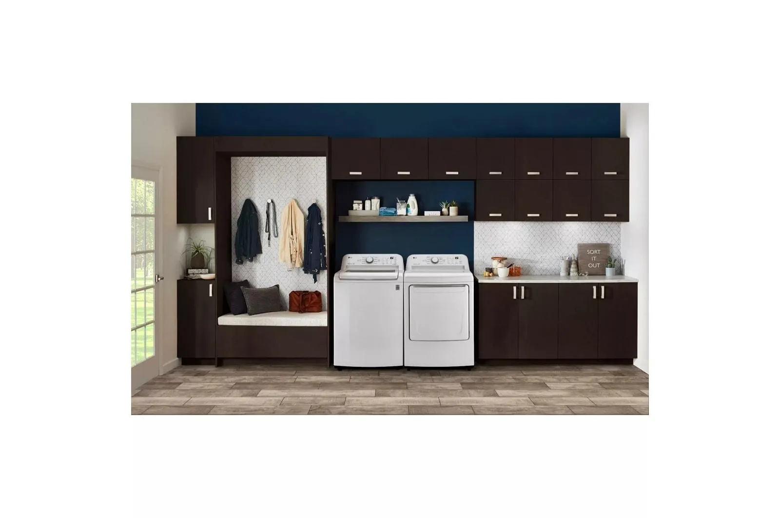 7.3 cu. ft. Ultra Large Capacity Electric Dryer with Sensor Dry Technology - (DLE7000W)