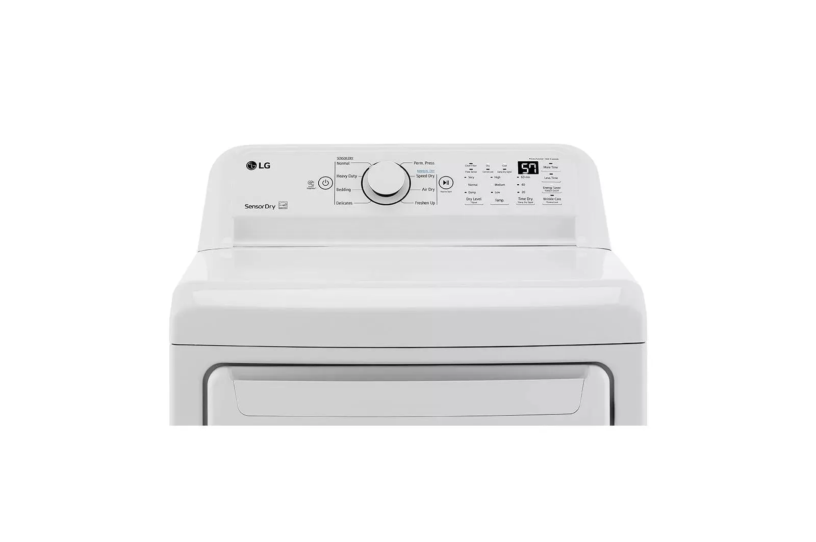 7.3 cu. ft. Ultra Large Capacity Electric Dryer with Sensor Dry Technology - (DLE7000W)