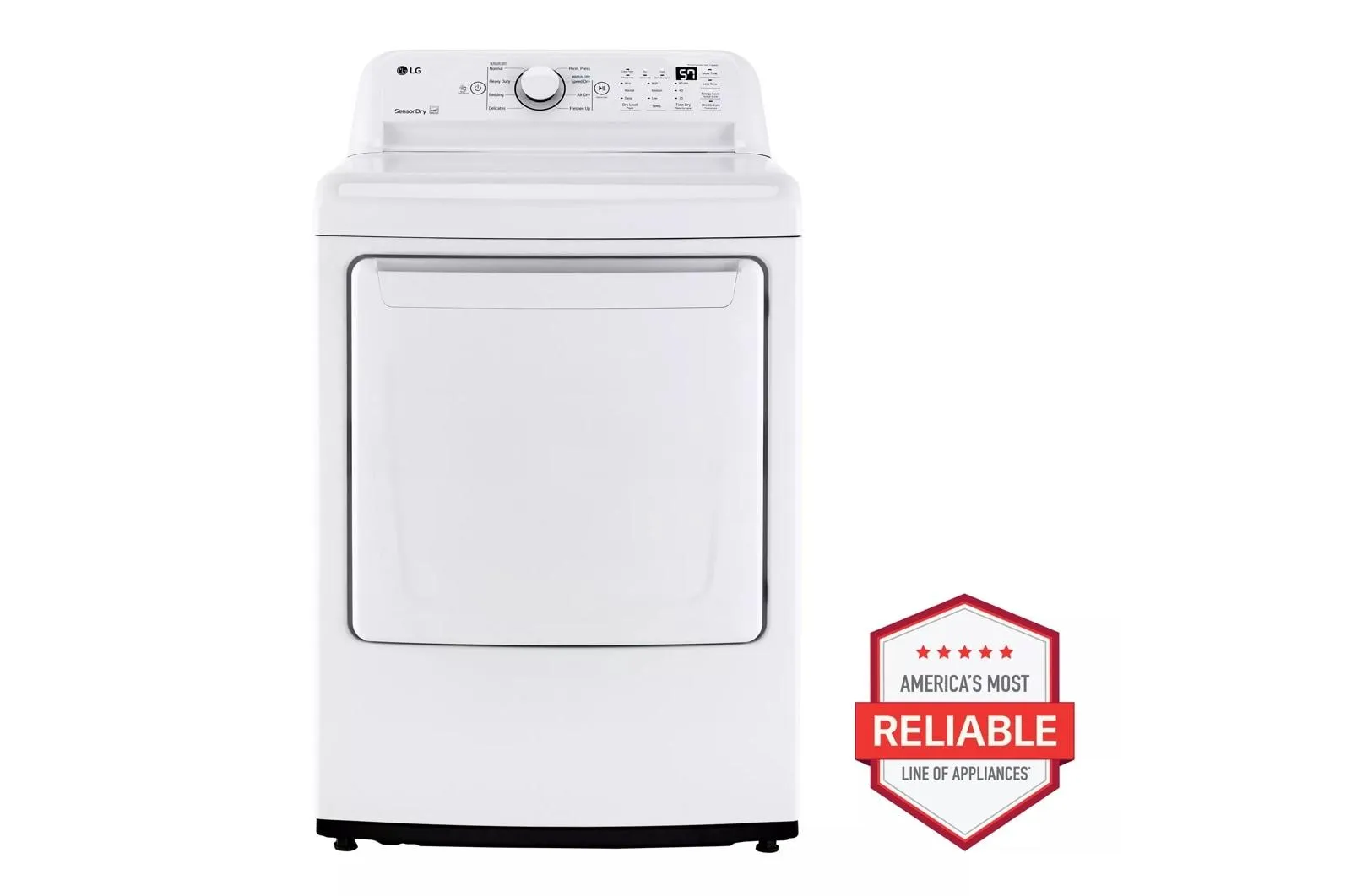 7.3 cu. ft. Ultra Large Capacity Electric Dryer with Sensor Dry Technology - (DLE7000W)