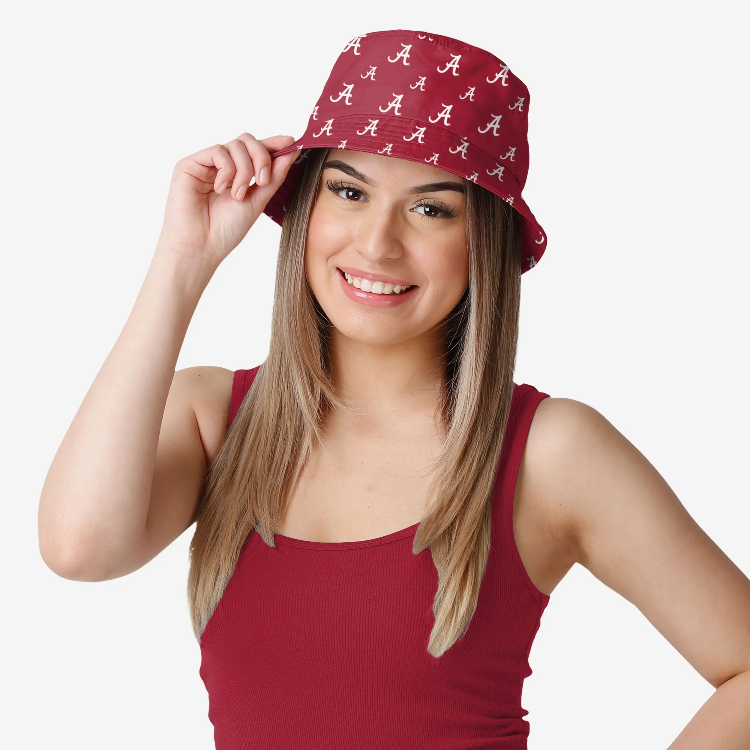 Alabama Crimson Tide Mini Print Bucket Hat