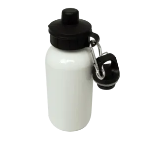 Aluminium Water Bottle 400ml White