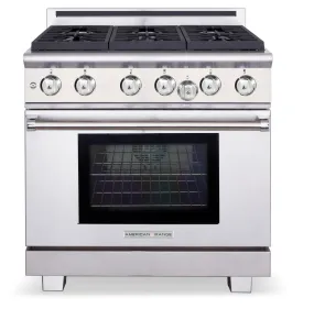 American Range GASSEALEDBURNERAMERICANA36 Americana 36 Inch Cuisine Range