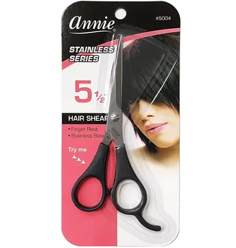 ANNIE STAINLESS STEEL HAIR SHEARS 5 1/2''