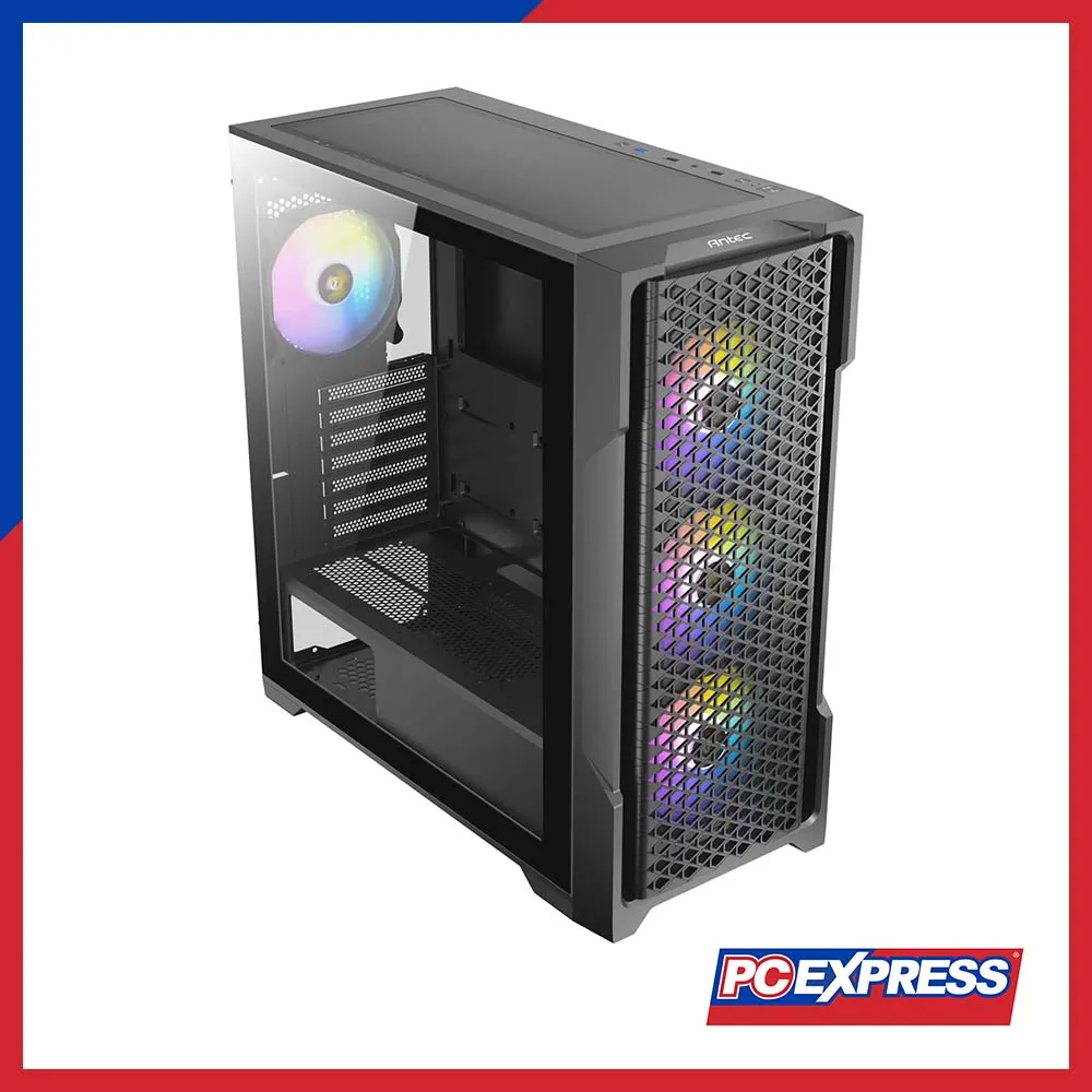 ANTEC AX90 Black ARGB Tempered Glass Mid Tower Gaming Chassis (WITH FREE GAMING ANTEC MOUSE PAD)