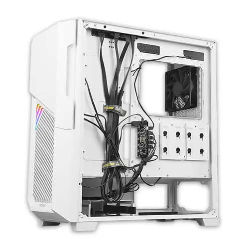 ANTEC DP502 FLUX White 白色 Tempered Glass ATX Case AX-CA-DP502-FLUX-RGB-TG-WH