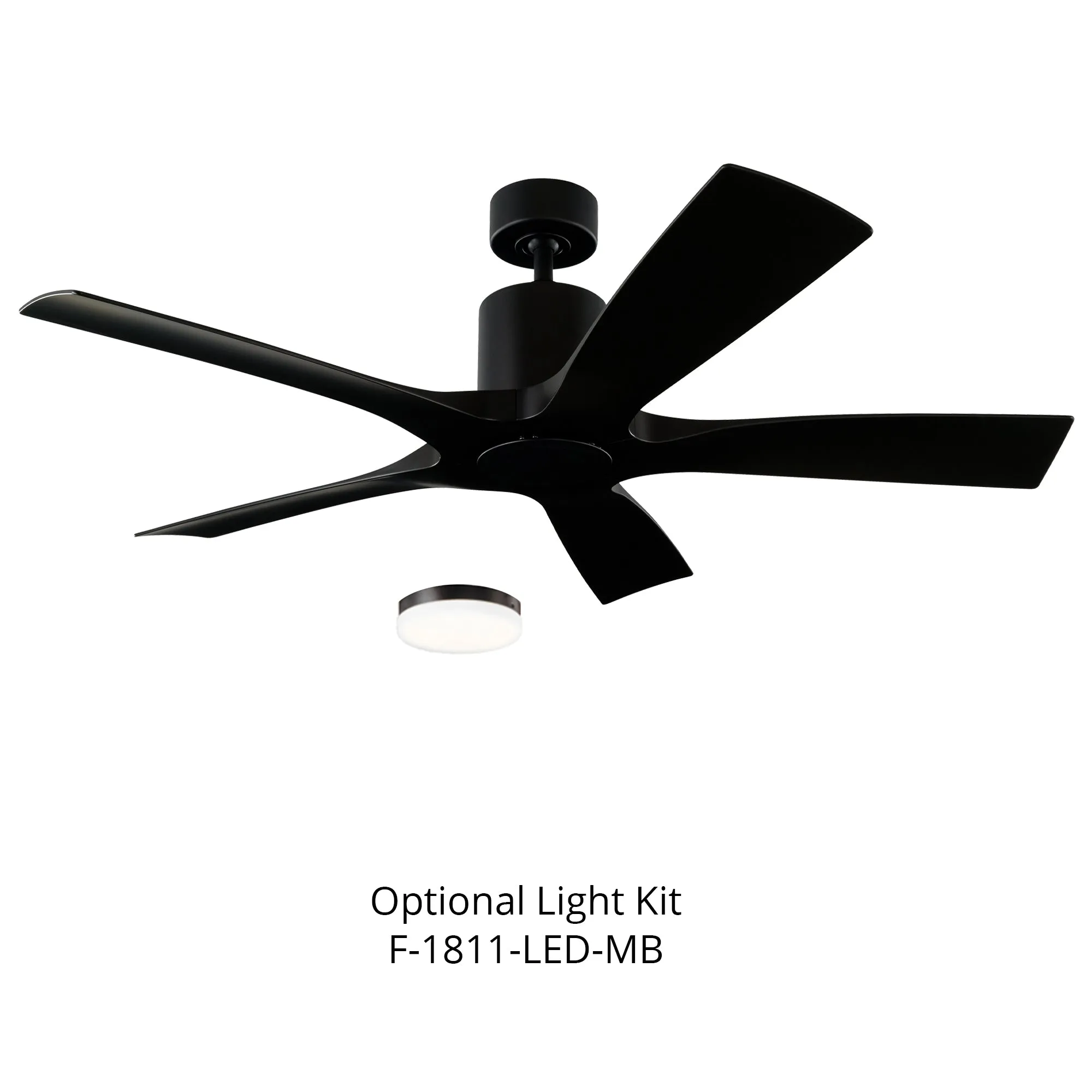 Aviator Indoor/Outdoor 5-Blade 54" Smart Ceiling Fan with Remote Control