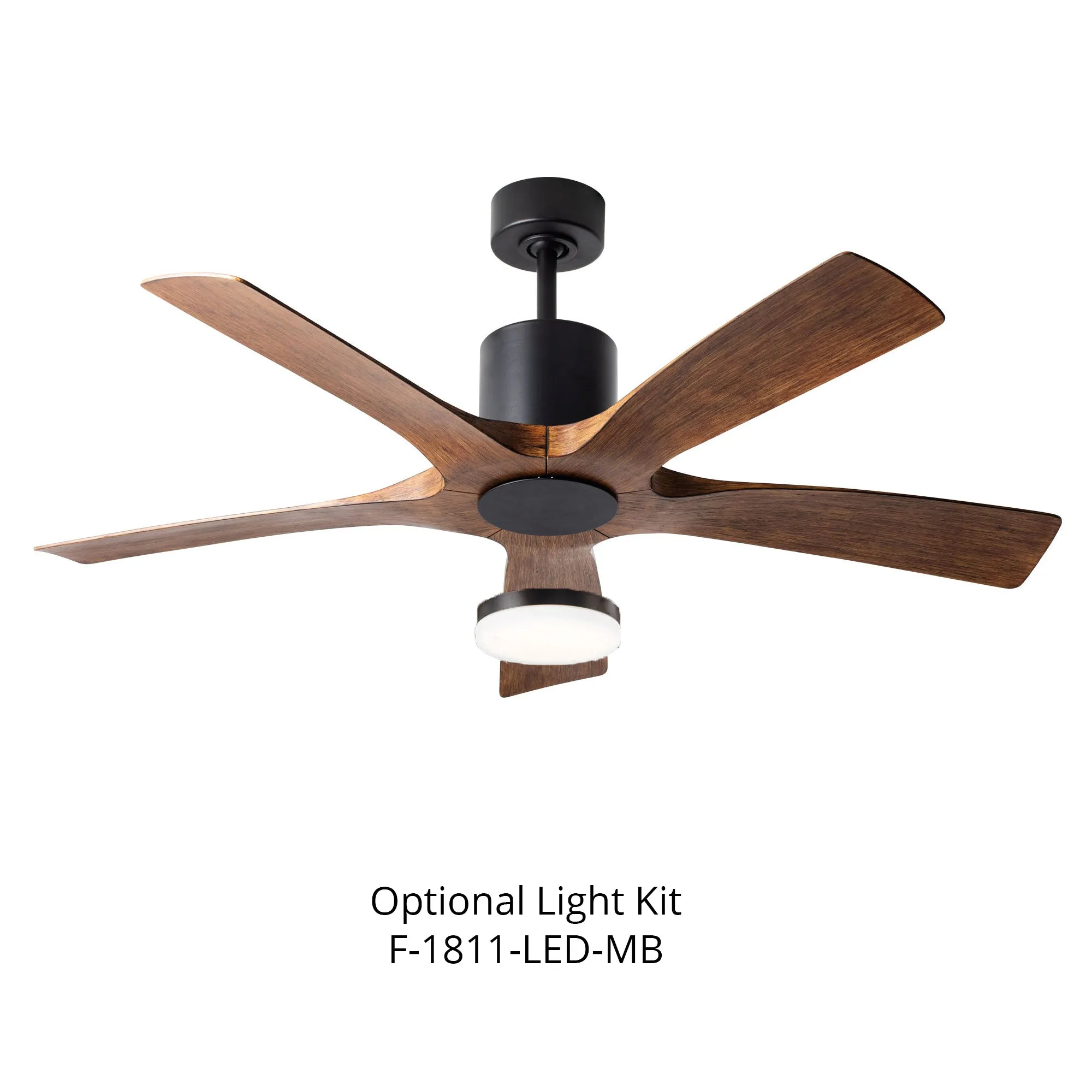 Aviator Indoor/Outdoor 5-Blade 54" Smart Ceiling Fan with Remote Control