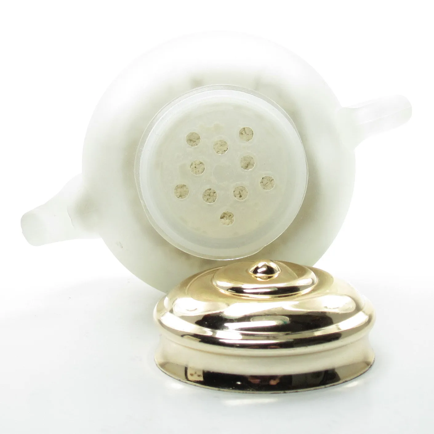 Avon Teatime Powder Sachet Teapot with Sonnet Fragrance