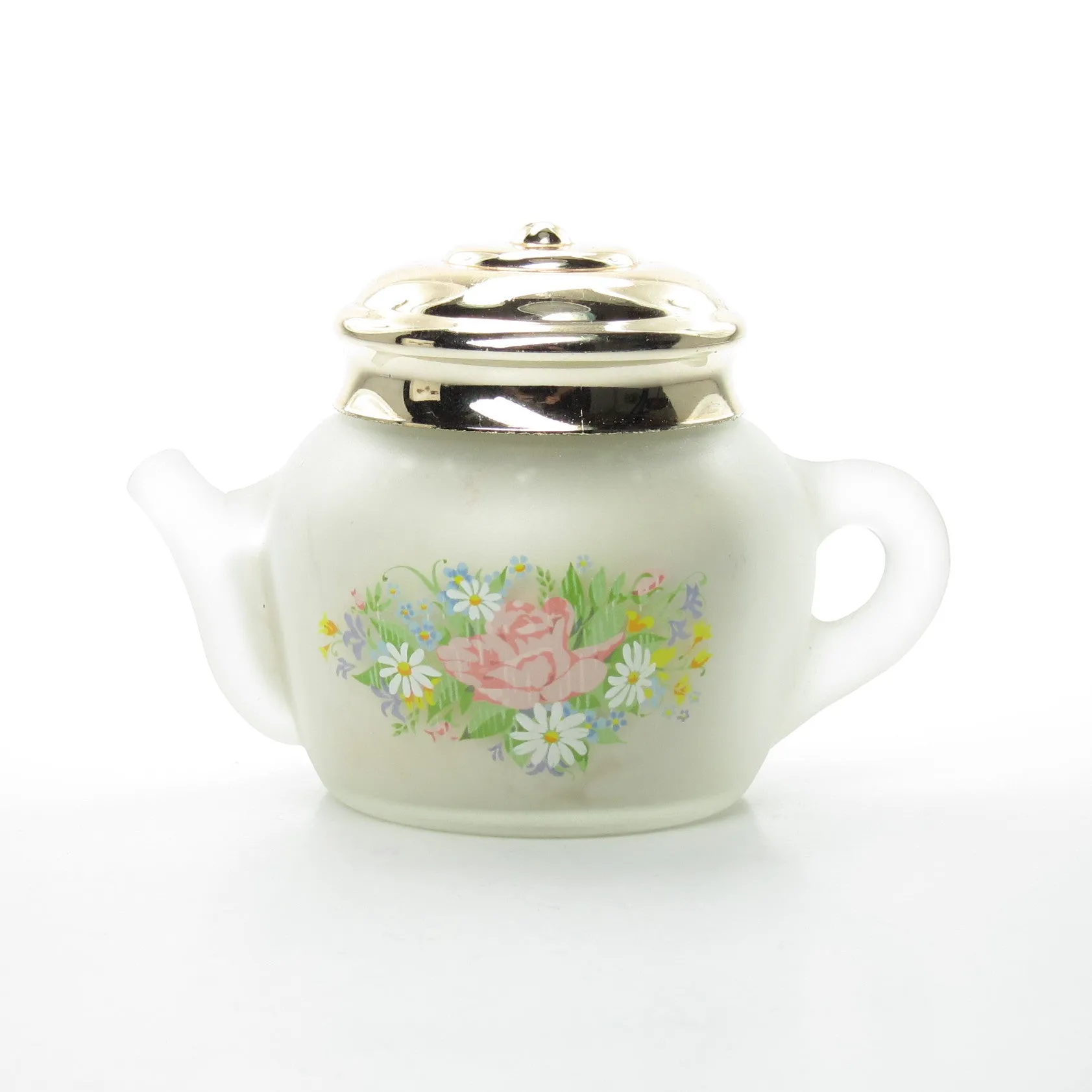 Avon Teatime Powder Sachet Teapot with Sonnet Fragrance