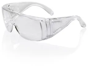 B-Brand Boston Clear Visitors Safety Glasses