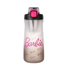 Barbie Collection Plastic Bottle with One-Touch Flip Top Lid(Dark)