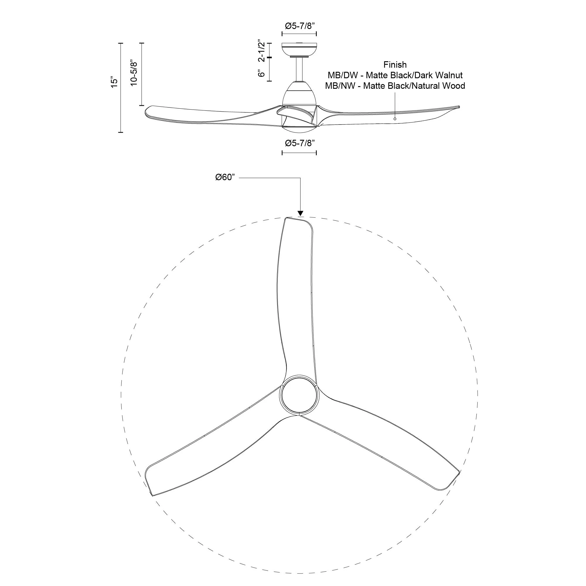 Baylor LED Fan