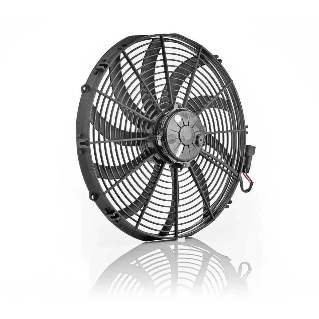 Be Cool 16" Euro Black Electric Fan Super Duty Puller