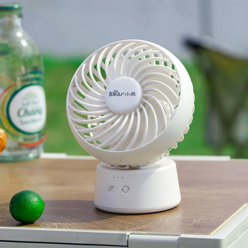 Bear Electric Fan DFS-C09C5, Desktop Electric Fan, Portable Electric Fan, Rechargeable