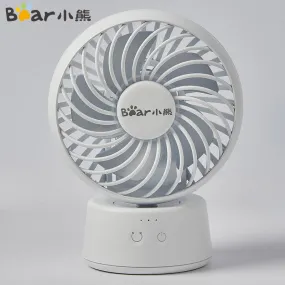 Bear Electric Fan DFS-C09C5, Desktop Electric Fan, Portable Electric Fan, Rechargeable