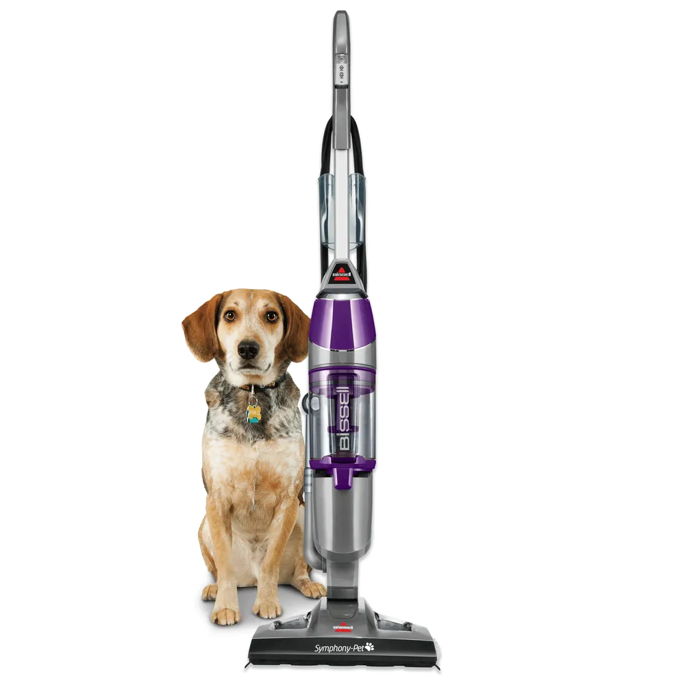 Bissell Symphony Pet All-in-One Vacuum and Steam Mop - Model 1543A