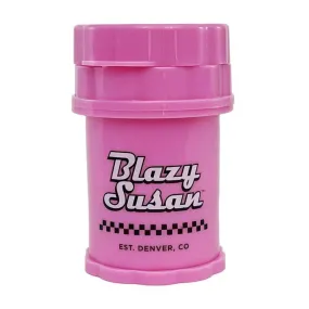 Blazy Susan 4-Piece Pink Herb Saver Grinder - Large