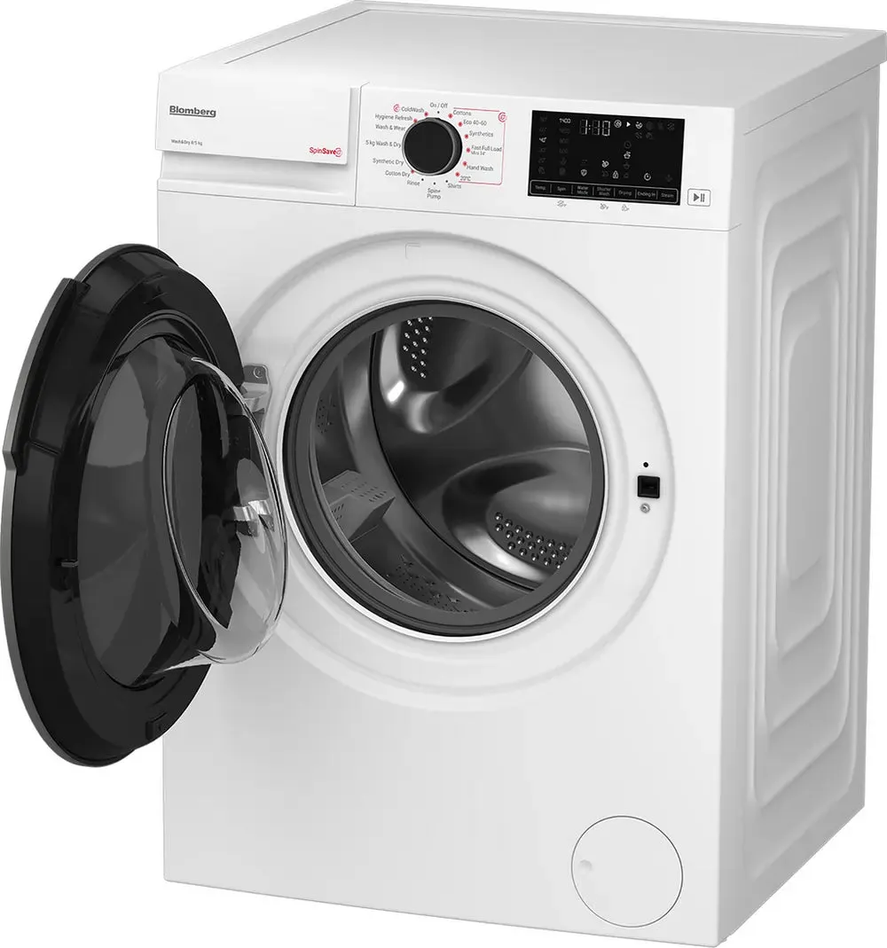 Blomberg LRF854311W 8kg/5kg 1400 Spin RecycledTub Washer Dryer, White