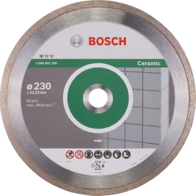 Bosch Professional | Cutting Disc Std for Ceramics 230X22,23X1,6X7mm Continuous Rim