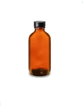 Bottle Glass Amber 4oz