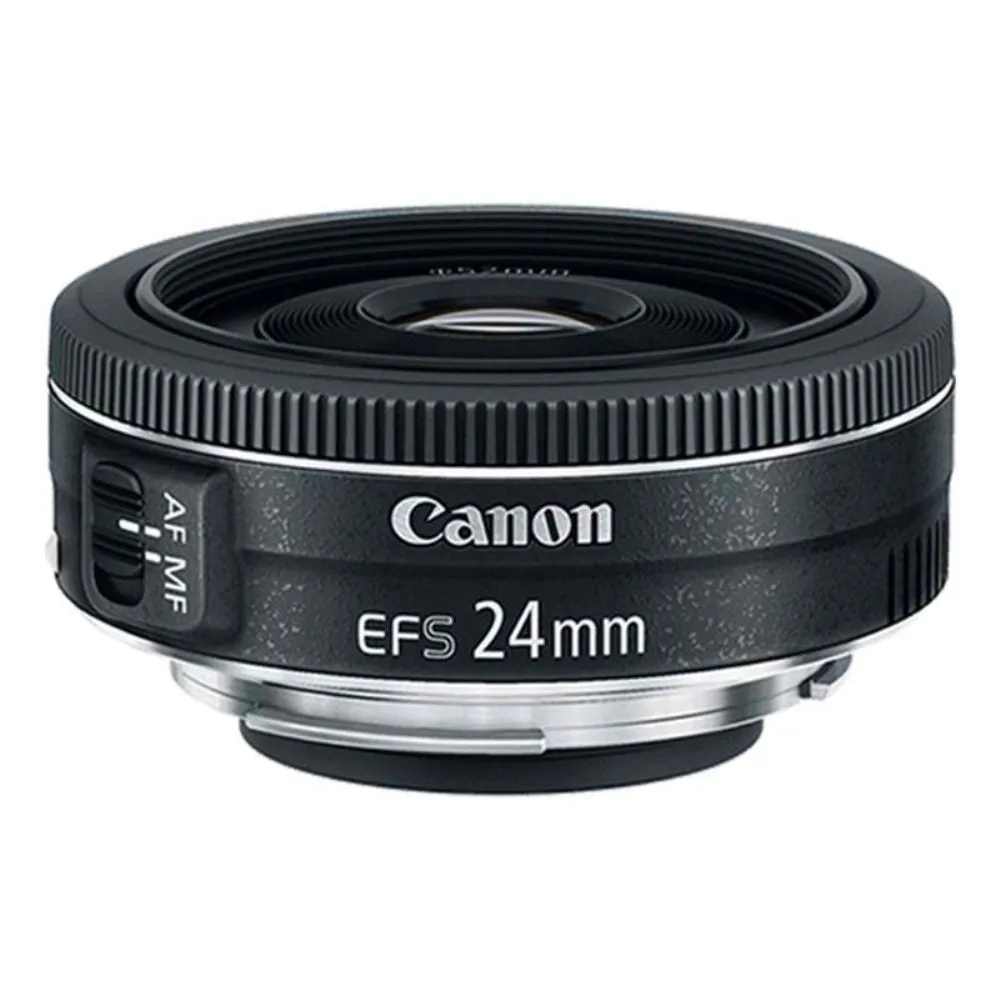 Canon EF-S 24mm f/2.8 STM Lens with Accessories for Canon Digital SLR Cameras