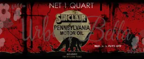 Car Sinclair Dino Motor Oil Can Sublimation png file