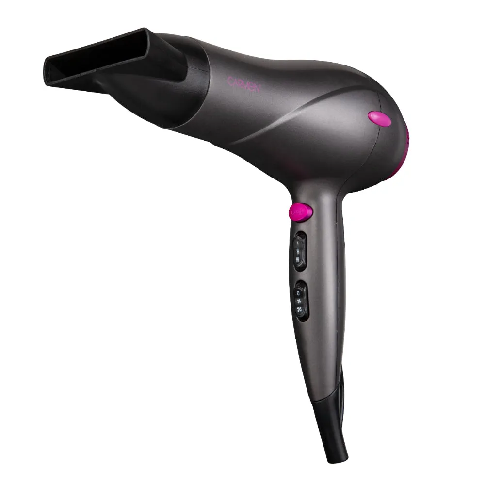 Carmen Neon Hair Dryer 2000w  - Graphite