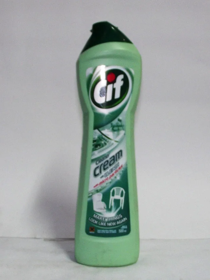 CIF GENTLE SURFACE CLEANER CREAM WITH BLEACH 500ML