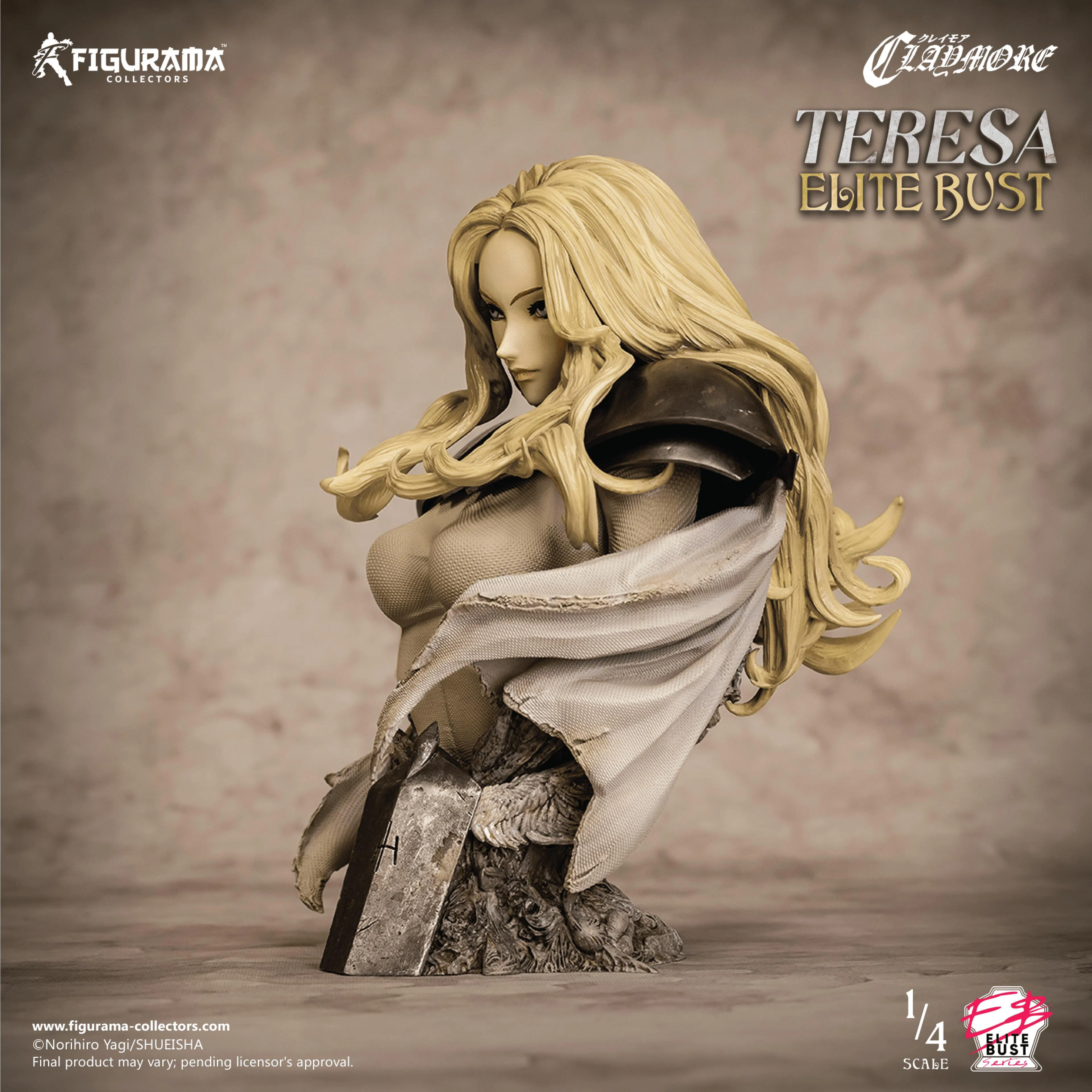 Claymore: Teresa 1/4 Scale Elite Series Bust