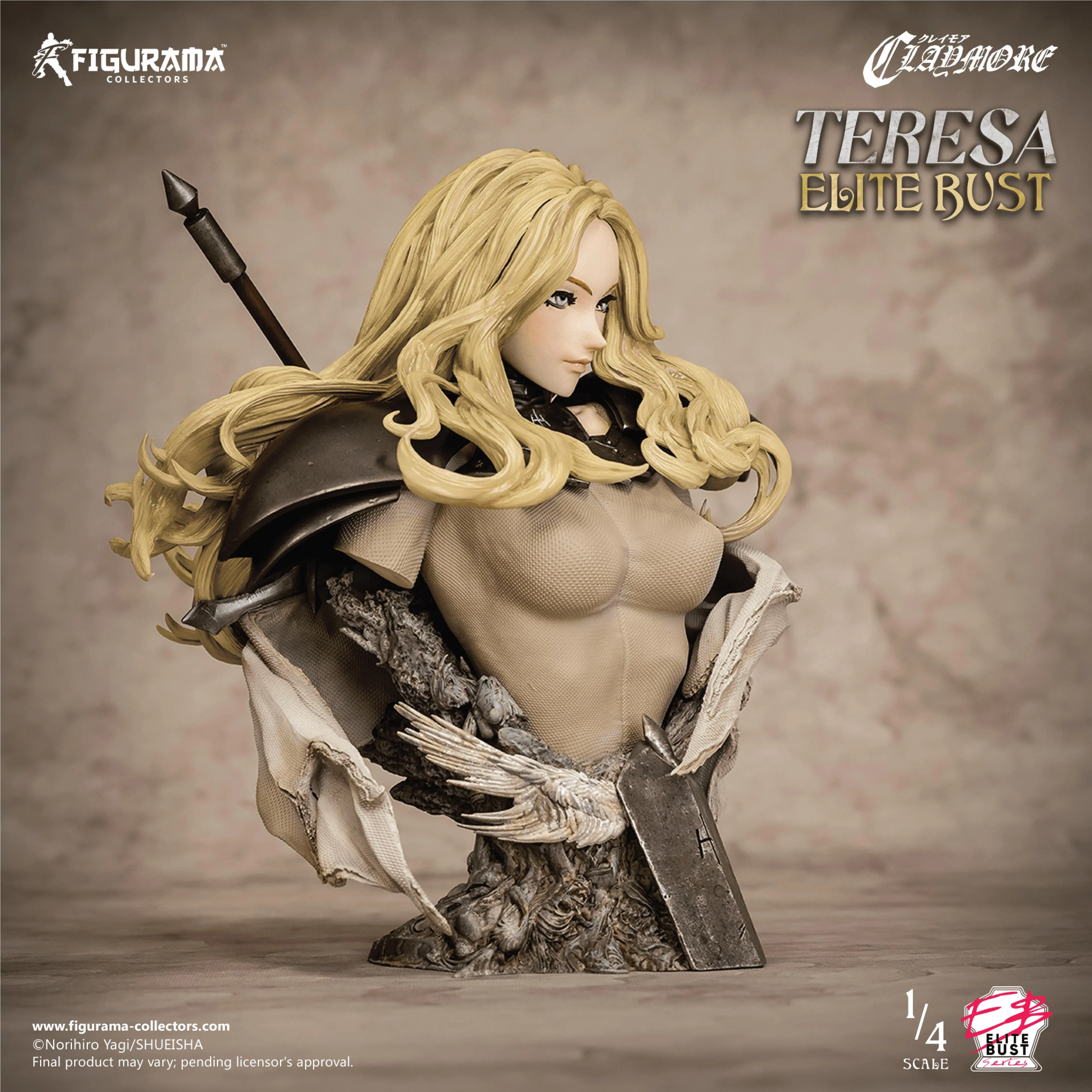 Claymore: Teresa 1/4 Scale Elite Series Bust