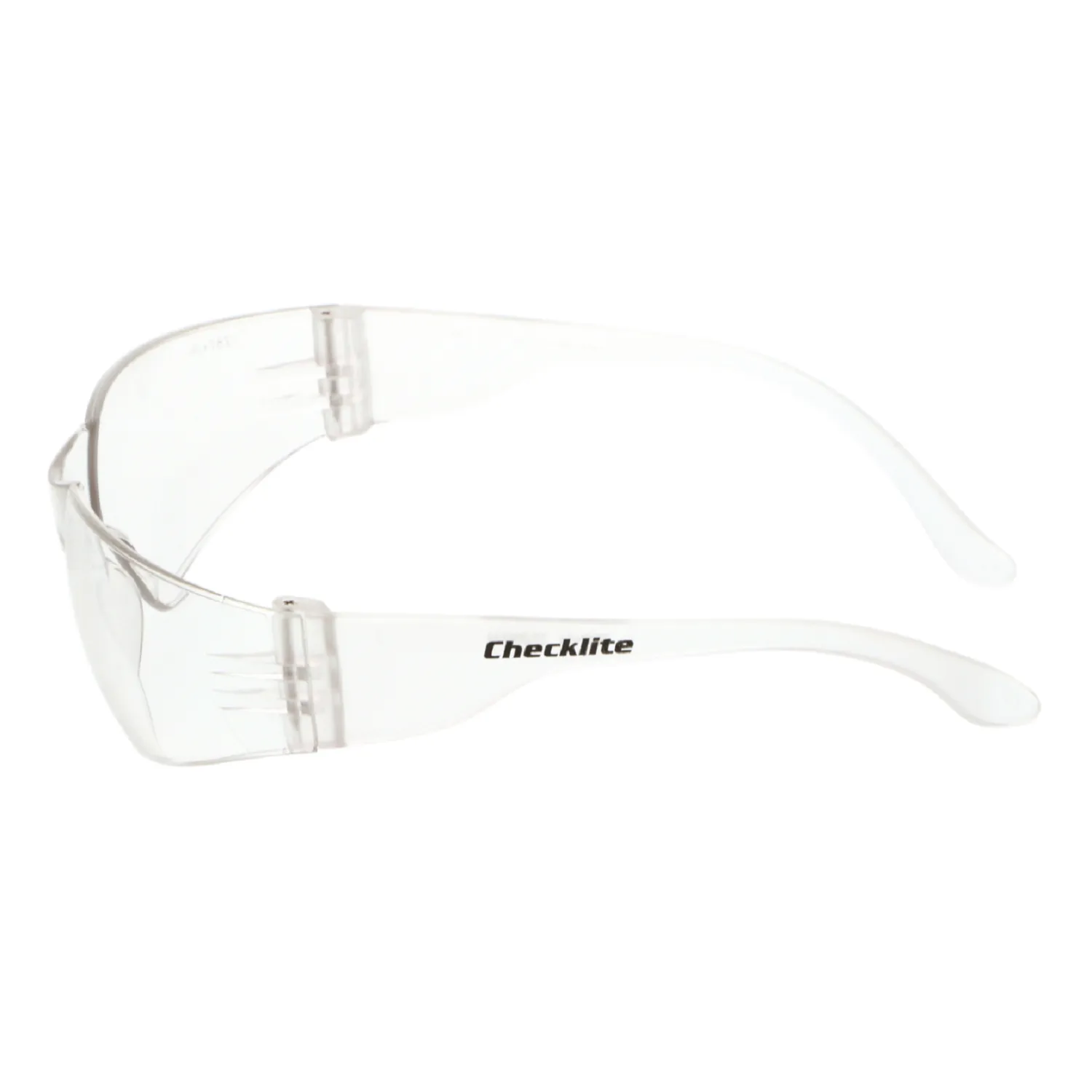 Clear Safety Glasses with Duramass Scratch Resistant Lens, Lightweight, ANSI Z87 