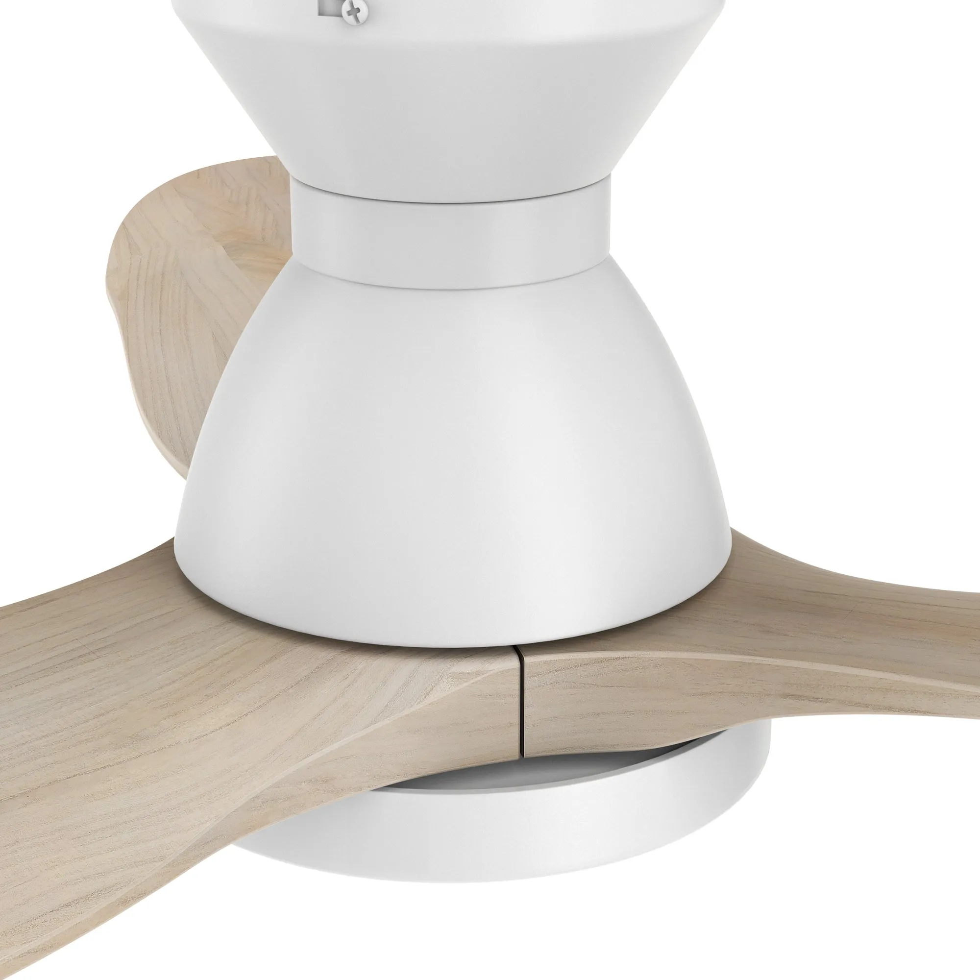 Colmar Outdoor Flush Mount Smart Ceiling Fan with Led light remote 52"